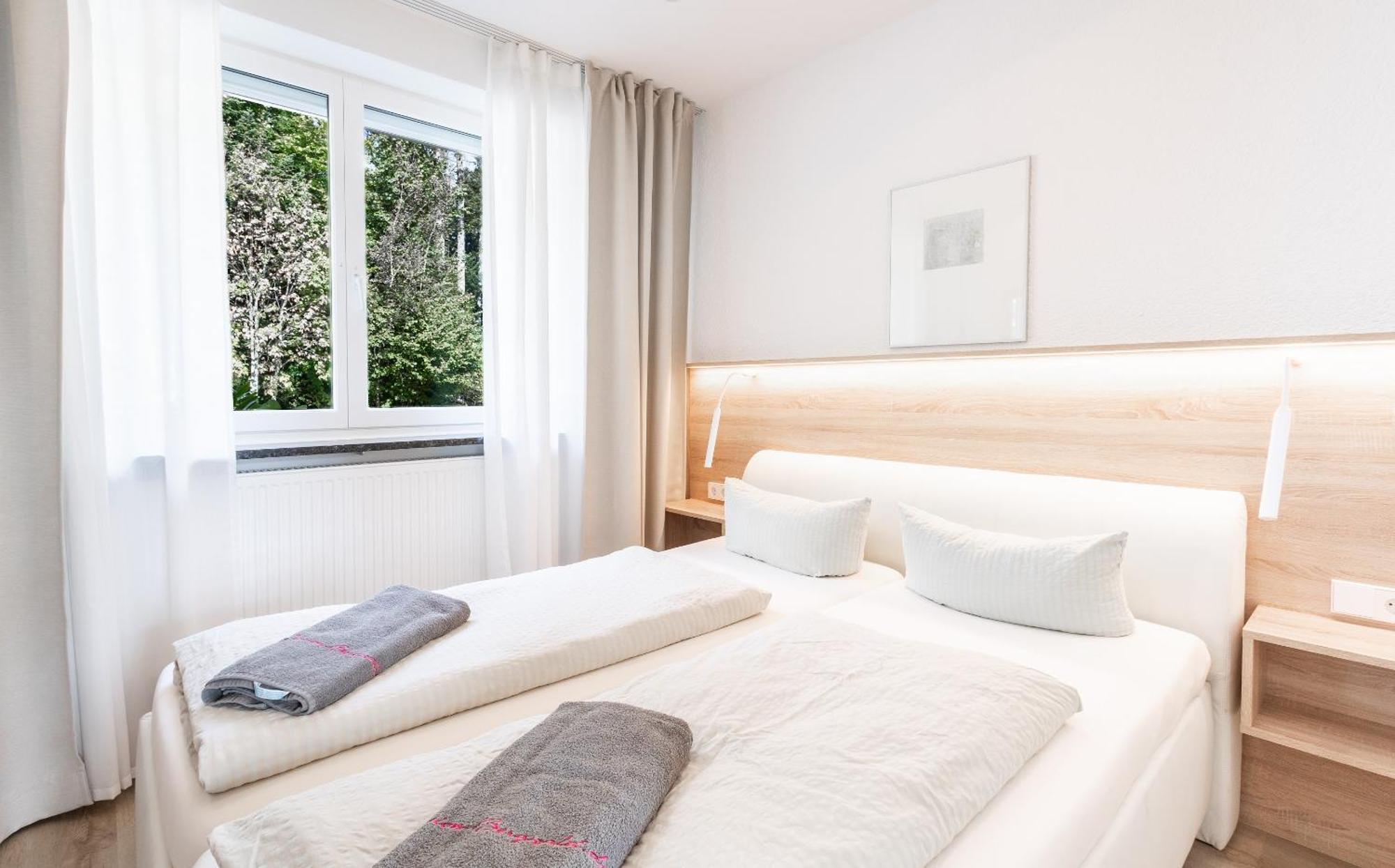 Ferienwohnungen Appartements Bergwald Scheidegg Exterior photo